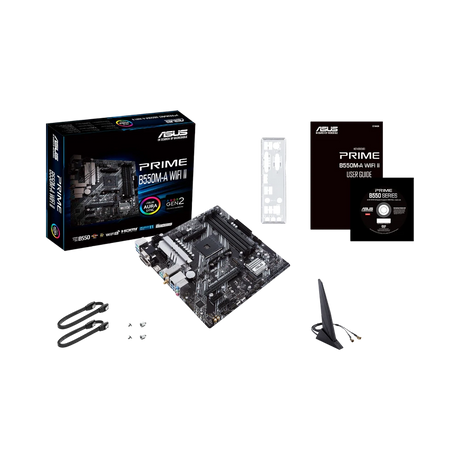 ASUS PRIME B550M-A WIFI II Micro-ATX DDR4 Motherboard — Being Shipped