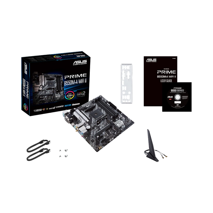 ASUS PRIME B550M-A WIFI II Micro-ATX DDR4 Motherboard — Being Shipped