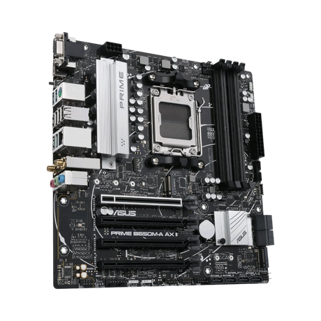 ASUS PRIME B650M-A AX II AM5 Micro-ATX Motherboard — Being Shipped