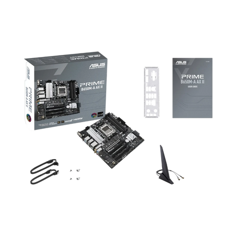 ASUS PRIME B650M-A AX II AM5 Micro-ATX Motherboard — Being Shipped