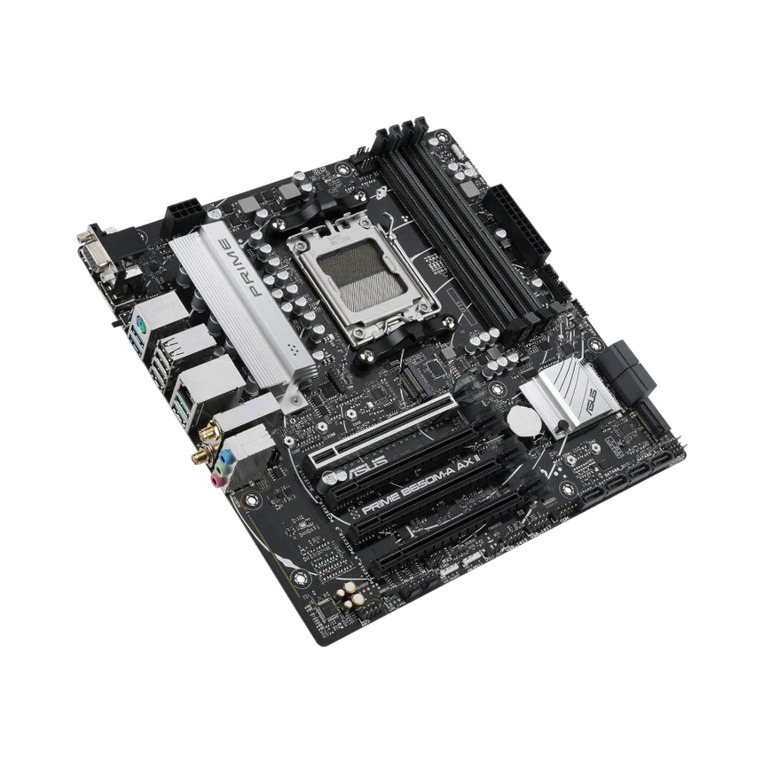ASUS PRIME B650M-A AX II AM5 Micro-ATX Motherboard — Being Shipped