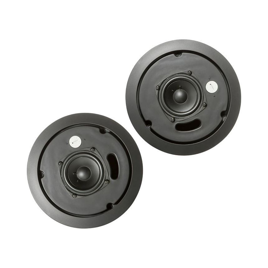 JBL Control 12C/T Professional Series 3" 40W Passive Ceiling Loudspeaker (Pair, Black) — Being Shipped