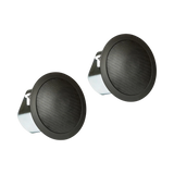 JBL Control 12C/T Professional Series 3" 40W Passive Ceiling Loudspeaker (Pair, Black) — Being Shipped
