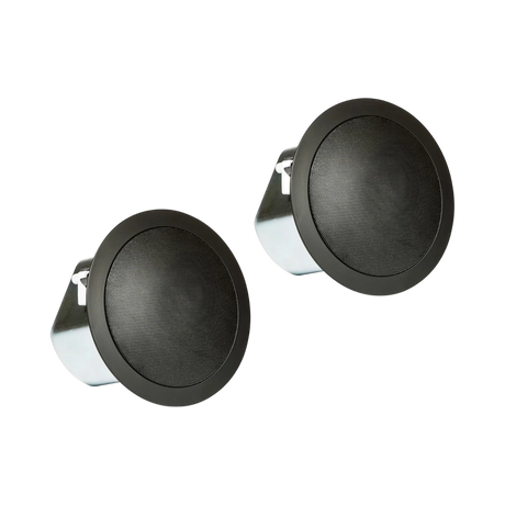 JBL Control 12C/T Professional Series 3" 40W Passive Ceiling Loudspeaker (Pair, Black) — Being Shipped