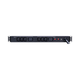 CyberPower PDU30BHVT8R Basic PDU, 208-230V/30A (Derated to 24A), 8 Outlets, 10ft Power Cord, 1U Rackmount — Being Shipped