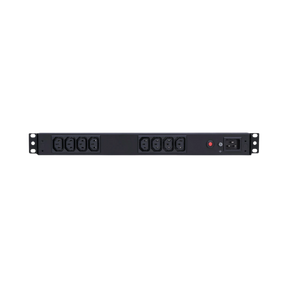 CyberPower PDU (20A)16A/208-230/50/60Hz/IEC-320 C20 Plug,8-Out IEC-320 C13(Rear)/ Rackmount 1U,10' Cord — Being Shipped