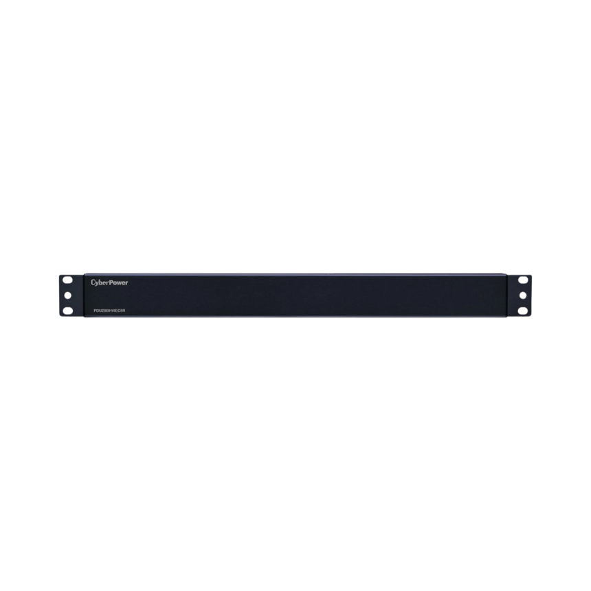 CyberPower PDU (20A)16A/208-230/50/60Hz/IEC-320 C20 Plug,8-Out IEC-320 C13(Rear)/ Rackmount 1U,10' Cord — Being Shipped