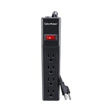CyberPower CSB404 4-Outlet Essential Series Surge Protector (Black) — Being Shipped