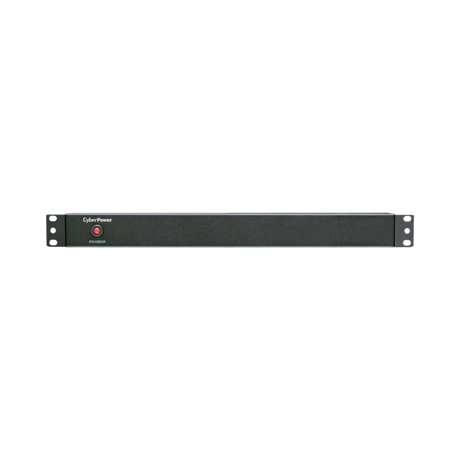 CyberPower PDU15B12R Basic PDU, 100-125V, 15A (Derated to 12A), 12 Outlets, 1U Rackmount — Being Shipped