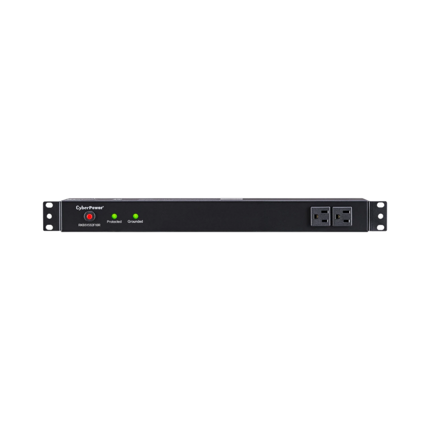 CyberPower RKBS15S2F10R 12-Outlet Rackbar Surge Protector — Being Shipped