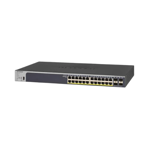 NETGEAR GS728TXPv3 24-Port Gigabit PoE+ Managed Network Switch — Being Shipped