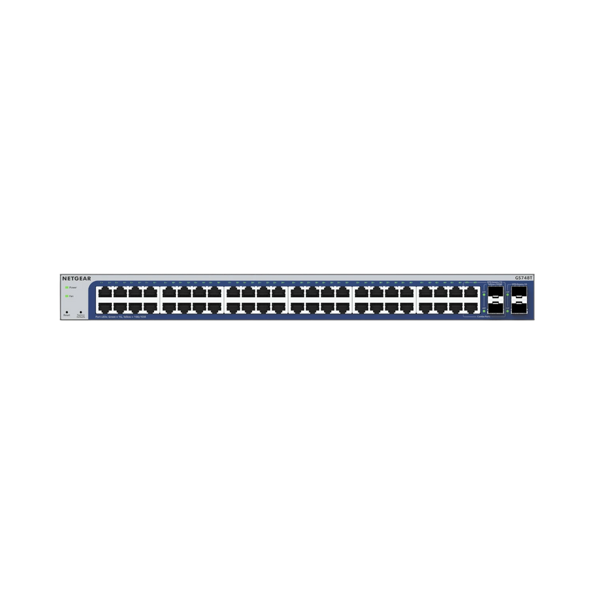 NETGEAR GS748T 48-Port Gigabit Managed Network Switch — Being Shipped