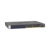 NETGEAR M4300-28G-PoE+ 26-Port 1G/10G PoE+ Compliant Managed Network Switch with SFP+ (480W) — Being Shipped