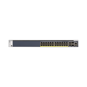 NETGEAR M4300-28G-PoE+ 26-Port 1G/10G PoE+ Compliant Managed Network Switch with SFP+ (480W) — Being Shipped