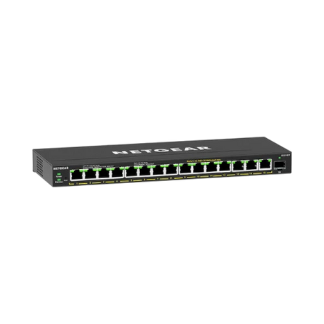 NETGEAR GS316EP 16-Port Gigabit PoE+ Compliant Managed Switch with SFP — Being Shipped