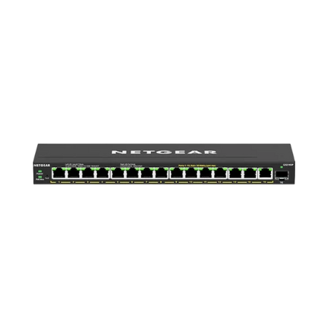 NETGEAR GS316EP 16-Port Gigabit PoE+ Compliant Managed Switch with SFP — Being Shipped