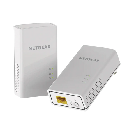 NETGEAR Powerline adapter Kit, 1200 Mbps Wall-plug, 1.2 Gigabit Ethernet Ports — Being Shipped