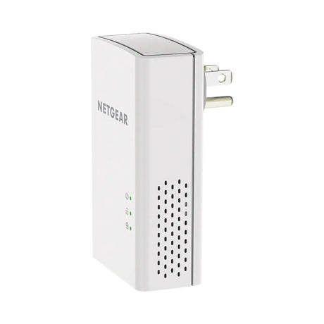 NETGEAR Powerline adapter Kit, 1200 Mbps Wall-plug, 1.2 Gigabit Ethernet Ports — Being Shipped