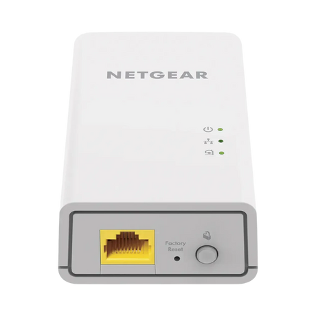 NETGEAR Powerline adapter Kit, 1200 Mbps Wall-plug, 1.2 Gigabit Ethernet Ports — Being Shipped