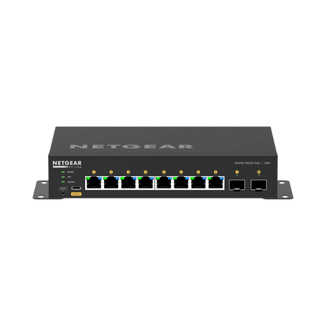 NETGEAR AV Line M4250 GSM4210PX 8-Port Gigabit PoE+ Compliant Managed AV Switch with SFP (220W) — Being Shipped
