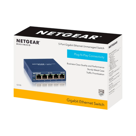 NETGEAR ProSafe 5-Port Gigabit Desktop Switch — Being Shipped
