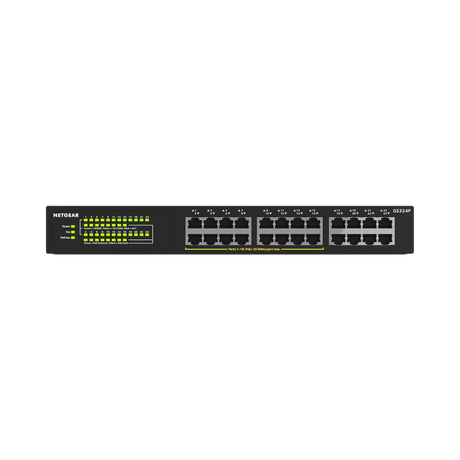 NETGEAR GS324P 24-Port Gigabit PoE+ Compliant Unmanaged Switch — Being Shipped