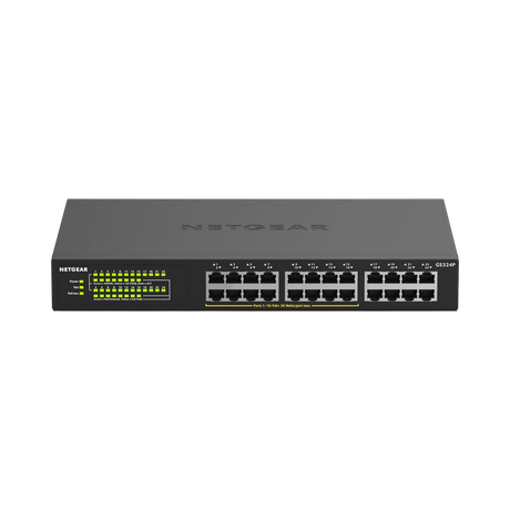 NETGEAR GS324P 24-Port Gigabit PoE+ Compliant Unmanaged Switch — Being Shipped