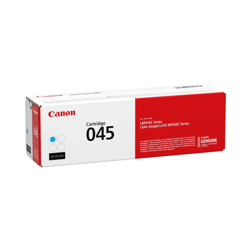 Canon 045 Cyan Standard Yield Toner Cartridge — Being Shipped