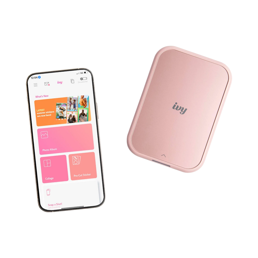 Canon IVY 2 Mini Photo Printer (Blush Pink) — Being Shipped
