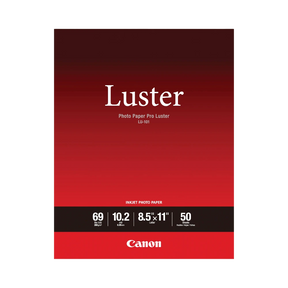 Canon Photo Paper Pro Luster (8.5 x 11", 50 Sheets) — Being Shipped