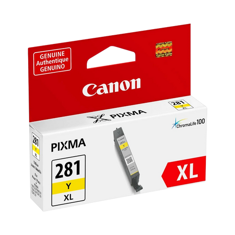 Canon CLI-281 XL Yellow Ink Tank (8.3mL) — Being Shipped