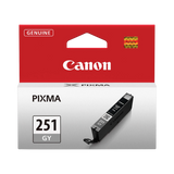 Canon CLI-251GY Standard Capacity Gray Ink Tank — Being Shipped