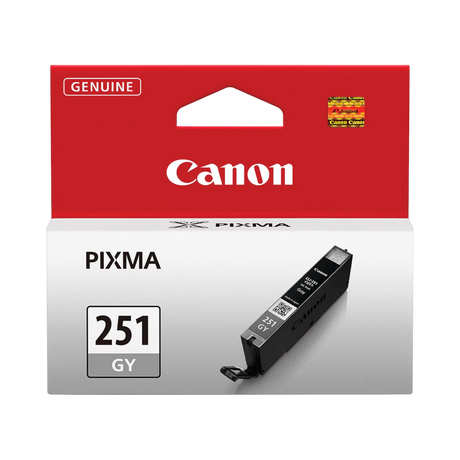 Canon CLI-251GY Standard Capacity Gray Ink Tank — Being Shipped