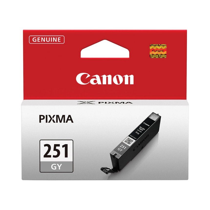 Canon CLI-251GY Standard Capacity Gray Ink Tank — Being Shipped