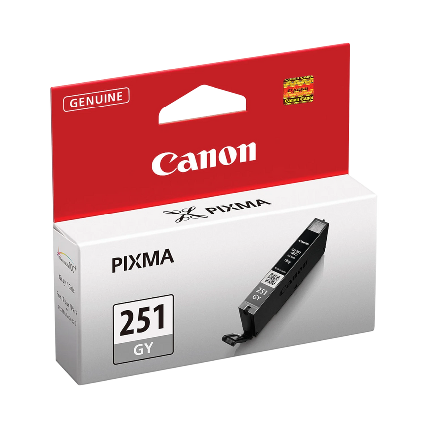 Canon CLI-251GY Standard Capacity Gray Ink Tank — Being Shipped