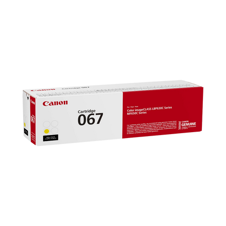 Canon 067 Yellow Toner Cartridge — Being Shipped
