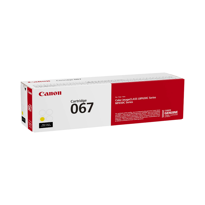 Canon 067 Yellow Toner Cartridge — Being Shipped