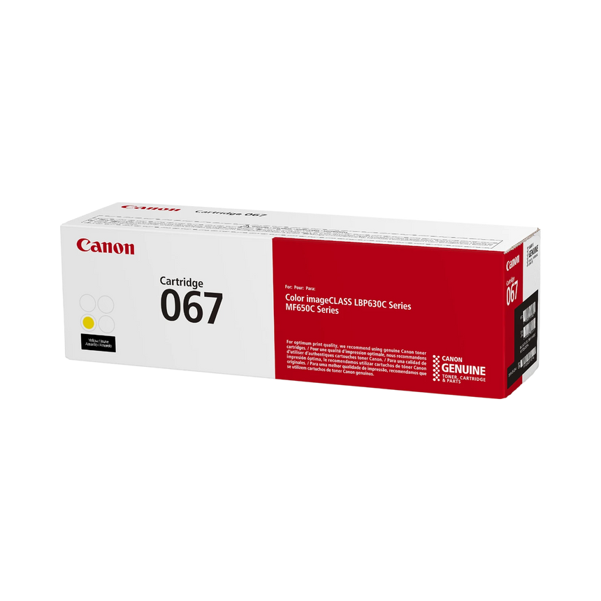 Canon 067 Yellow Toner Cartridge — Being Shipped