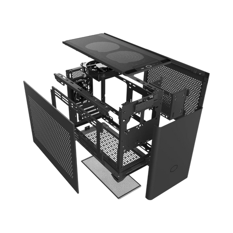 Cooler Master MasterBox NR200 Mini-ITX Mini-Tower Case (Black) — Being Shipped