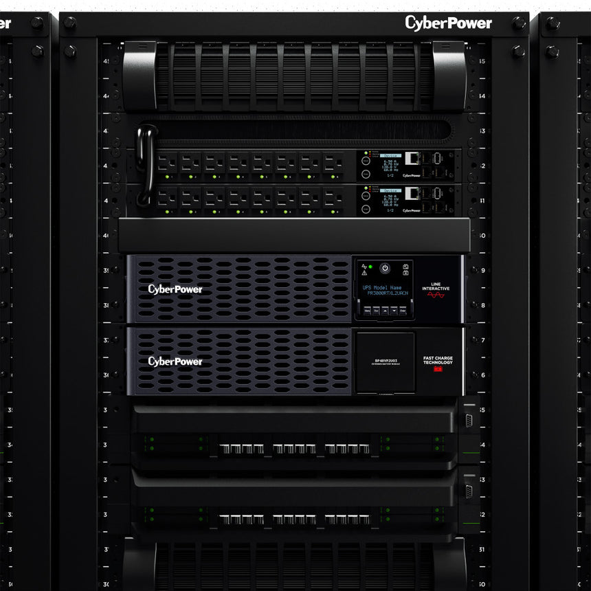 CyberPower PR3000RTXL2UACN Smart App Sinewave UPS Rack/Tower 9-Outlet UPS System — Being Shipped