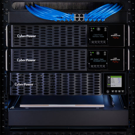 CyberPower PR3000RTXL2UACN Smart App Sinewave UPS Rack/Tower 9-Outlet UPS System — Being Shipped
