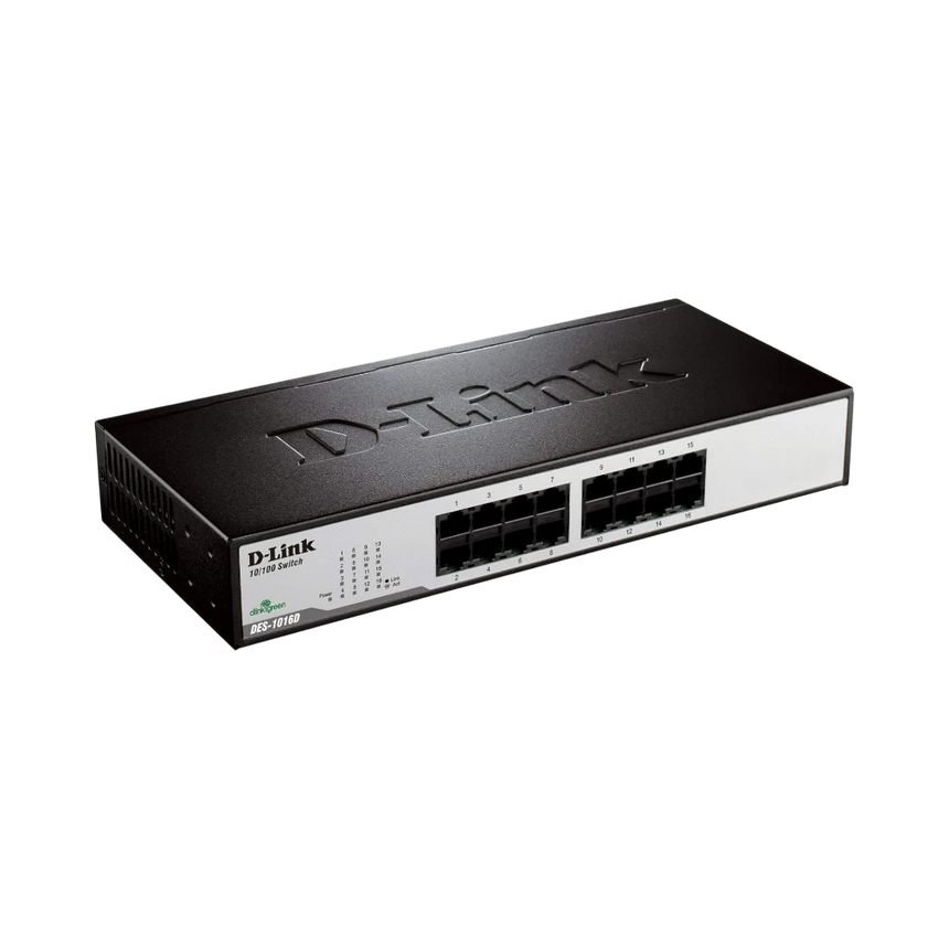 D-Link 16-Port Fast Ethernet Unmanaged Desktop Switch — Being Shipped