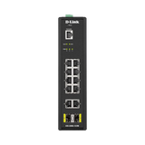 D-Link 12-Port Gigabit Smart Managed Industrial Switch-Wide Temp — Being Shipped