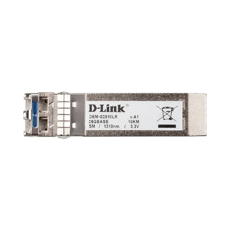 D-Link 10km 25GBASE-LR Single-Mode SFP28 Transceiver — Being Shipped