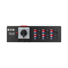 Eaton BPM Bypass Power Module, Wall-Mount/Rackmount, 3U, Black, Split-phase (L1, L2, N, G), 9PXM, 9170+, 9155, 9PXSP 8-10K, 1, HW (50-125A), 6) 5-20R, (3) L6-30R — Being Shipped