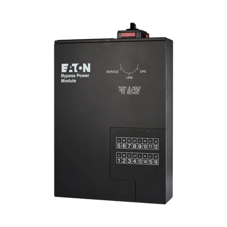 Eaton BPM Bypass Power Module, Wall-Mount/Rackmount, 3U, Black, Split-phase (L1, L2, N, G), 9PXM, 9170+, 9155, 9PXSP 8-10K, 1, HW (50-125A), 6) 5-20R, (3) L6-30R — Being Shipped