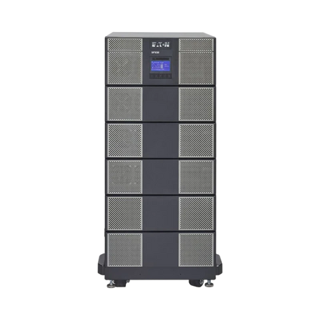 Eaton 9PXM UPS Frame, 4-20 kVA (N+1), Hardwired Input, Hardwired Output, Rack/Tower, 21U, Online/Double-Conversion, Free Standing Model, Black/Silver, 110V/220V, 120V/208V, 120V/240V, 127V/220V — Being Shipped