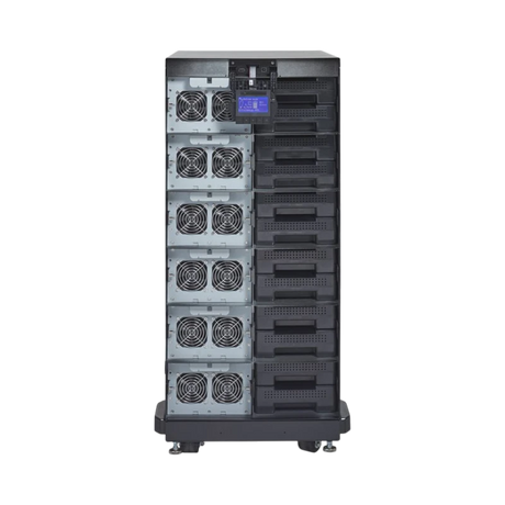 Eaton 9PXM UPS Frame, 4-20 kVA (N+1), Hardwired Input, Hardwired Output, Rack/Tower, 21U, Online/Double-Conversion, Free Standing Model, Black/Silver, 110V/220V, 120V/208V, 120V/240V, 127V/220V — Being Shipped