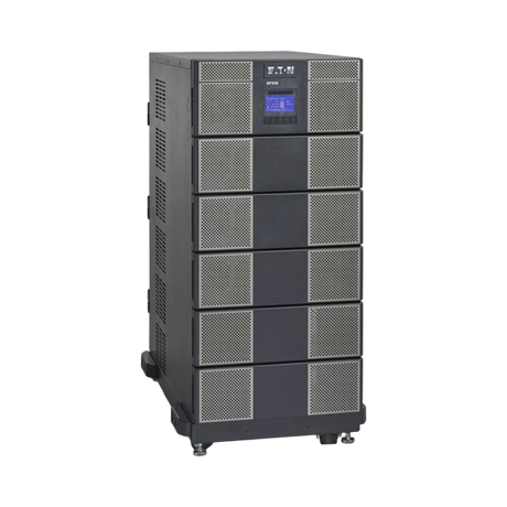Eaton 9PXM UPS Frame, 4-20 kVA (N+1), Hardwired Input, Hardwired Output, Rack/Tower, 21U, Online/Double-Conversion, Free Standing Model, Black/Silver, 110V/220V, 120V/208V, 120V/240V, 127V/220V — Being Shipped