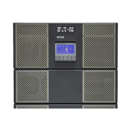 Eaton 9PXM UPS Frame, 4-20 kVA (N+1), Hardwired Input, Hardwired Output, Rack/Tower, 21U, Online/Double-Conversion, Free Standing Model, Black/Silver, 110V/220V, 120V/208V, 120V/240V, 127V/220V — Being Shipped